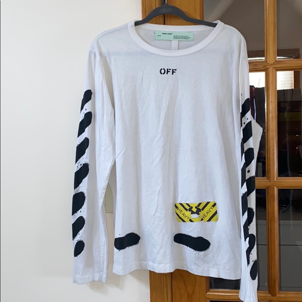 Off-White mens long sleeve
